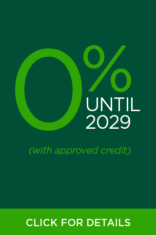 0% until 2029 with approved credit